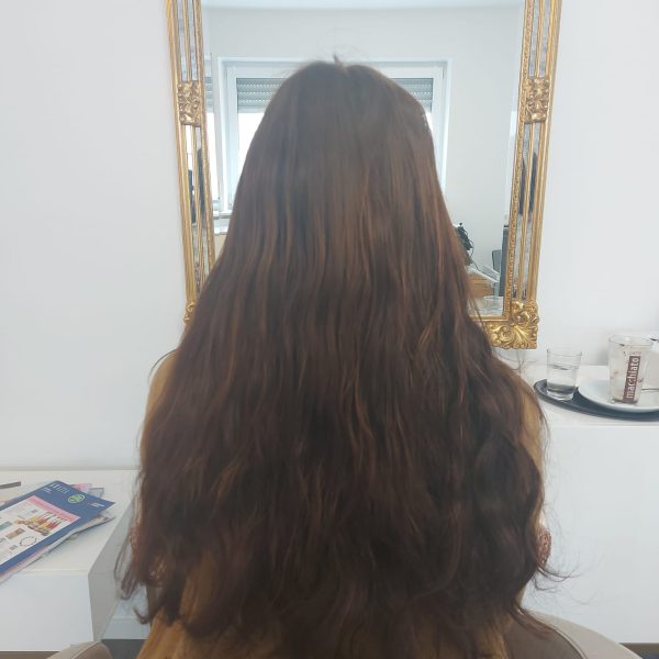 20 centimeter längere Haare voller Volumen